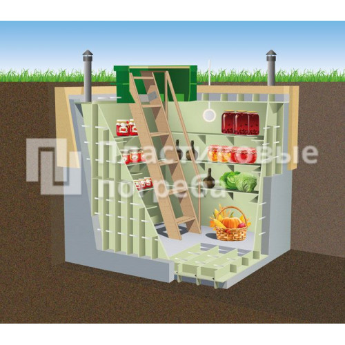 Гринлос Погреб ЛС 1500*2000*2000
